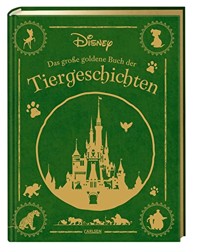 Disney: Das große goldene Buch der Tiergeschichten: 20 zauberhafte Geschichten zum Vorlesen für Kinder ab 3 Jahren | Mit den beliebtesten ... (Die großen goldenen Bücher von Disney)