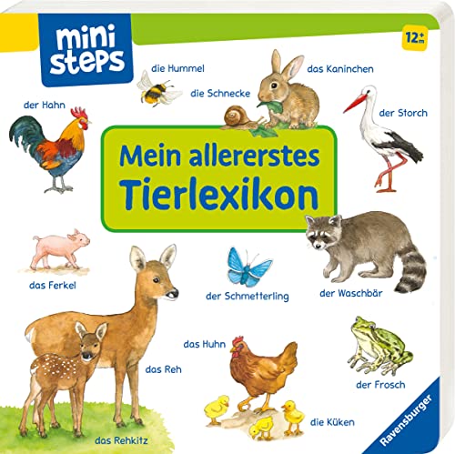 ministeps: Mein allererstes Tierlexikon: Ab 12 Monaten (ministeps Bücher)